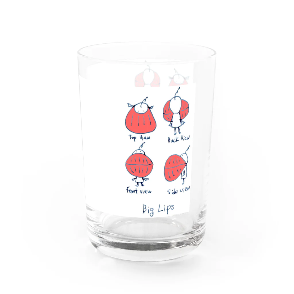 shoshi-gotoh 書肆ごとう 雑貨部のBigLips Water Glass :right