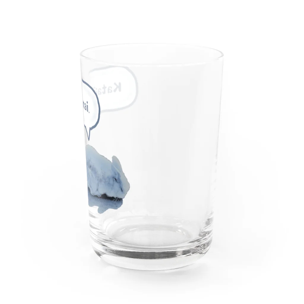 SU-KUのかたじけない Water Glass :right