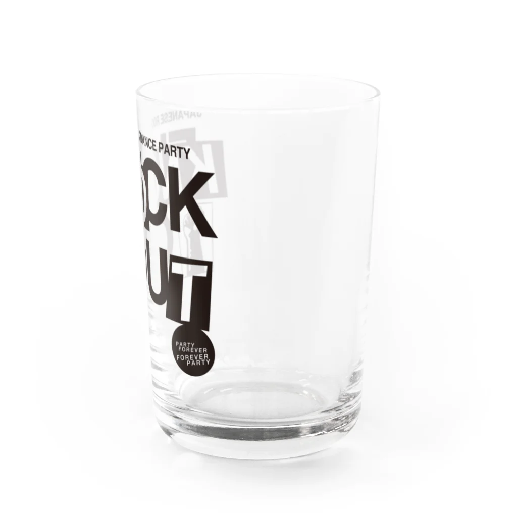KNOCKOUTJROCKのKNOCK OUT Water Glass :right