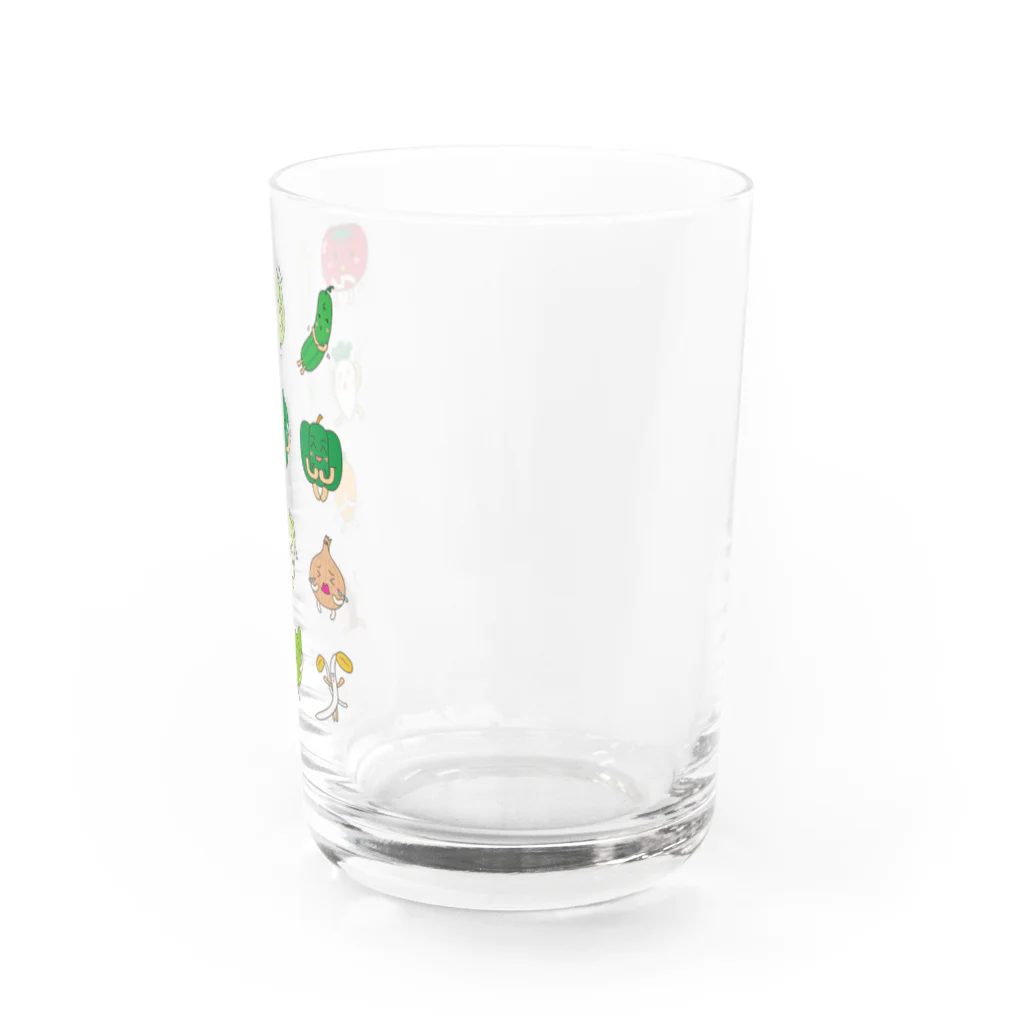 フォーヴァのやさいのうた Water Glass :right