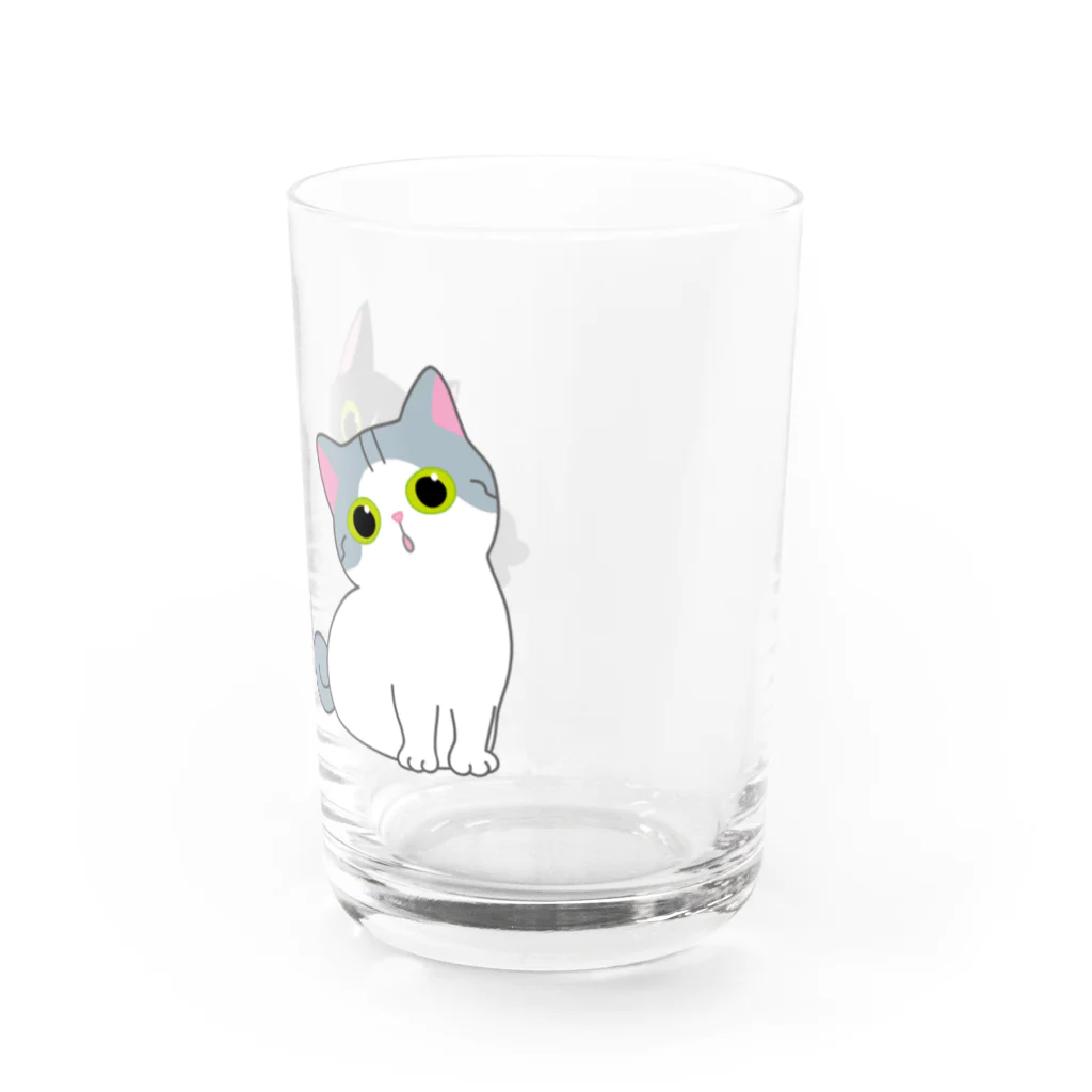 ちよよのおはるとくるみ Water Glass :right