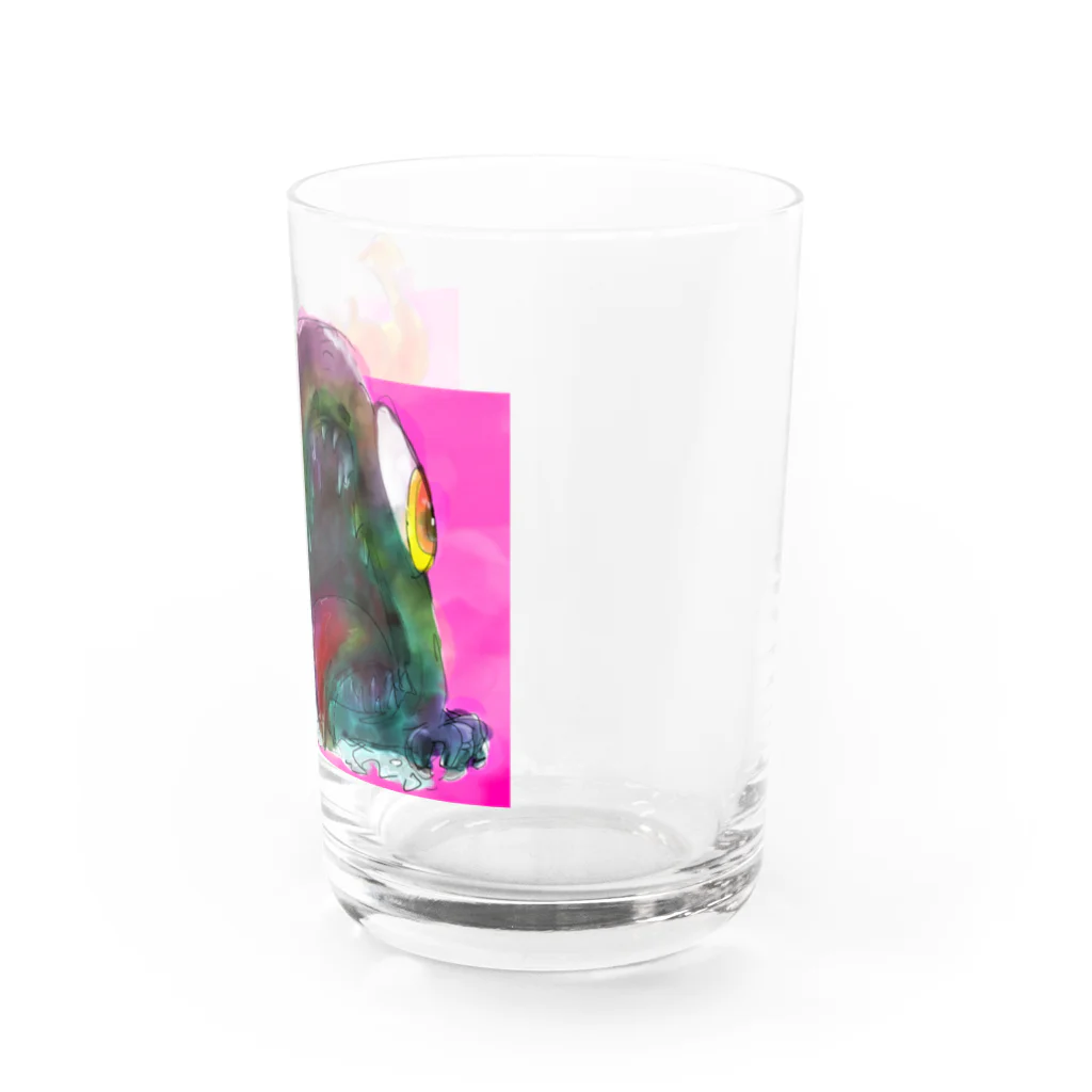 LIFE_is_a_JOKEの焼き魚ちゃん Water Glass :right