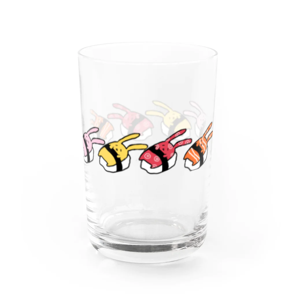 隠れ商店 やまわき屋の寿司うさ Water Glass :right