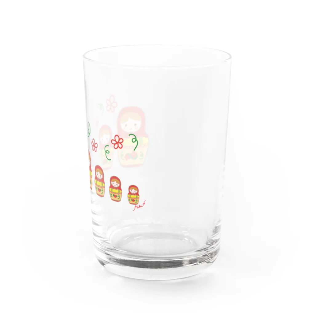 Miki Orangeのマトリョーシカ Water Glass :right