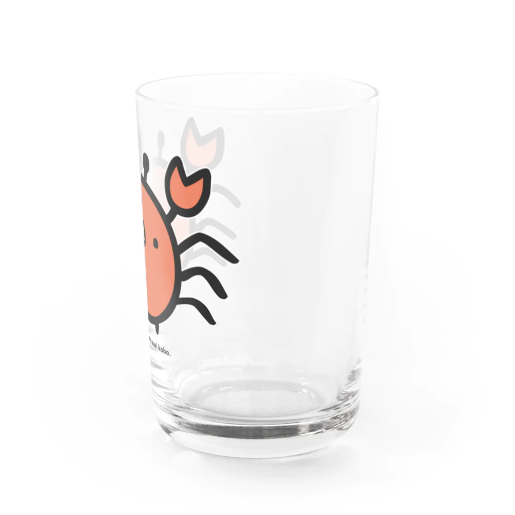 ひよこのもり工房のひよこかに Water Glass :right