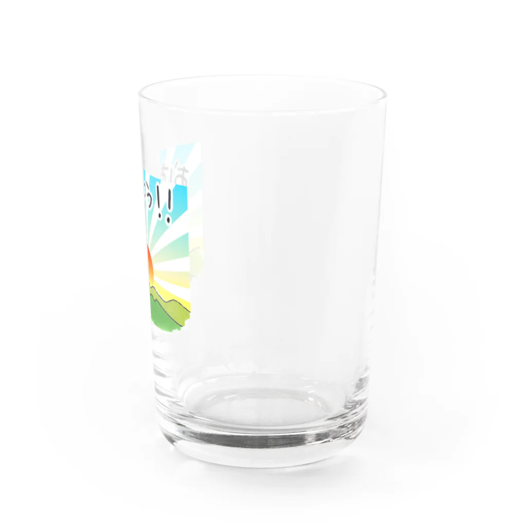 コタローさんのおはよう！！ Water Glass :right