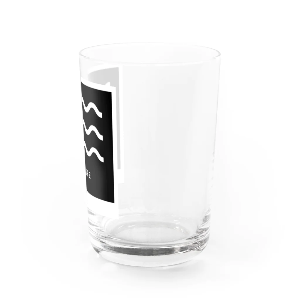 アイランドライフのISLANDLIFE　blackbox Water Glass :right