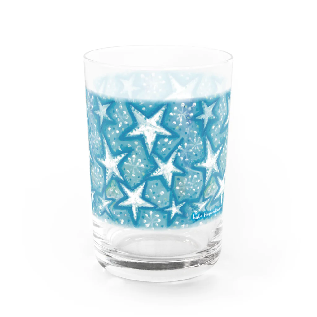 hal+ Harumi Niwanoのbaby blue star Water Glass :right