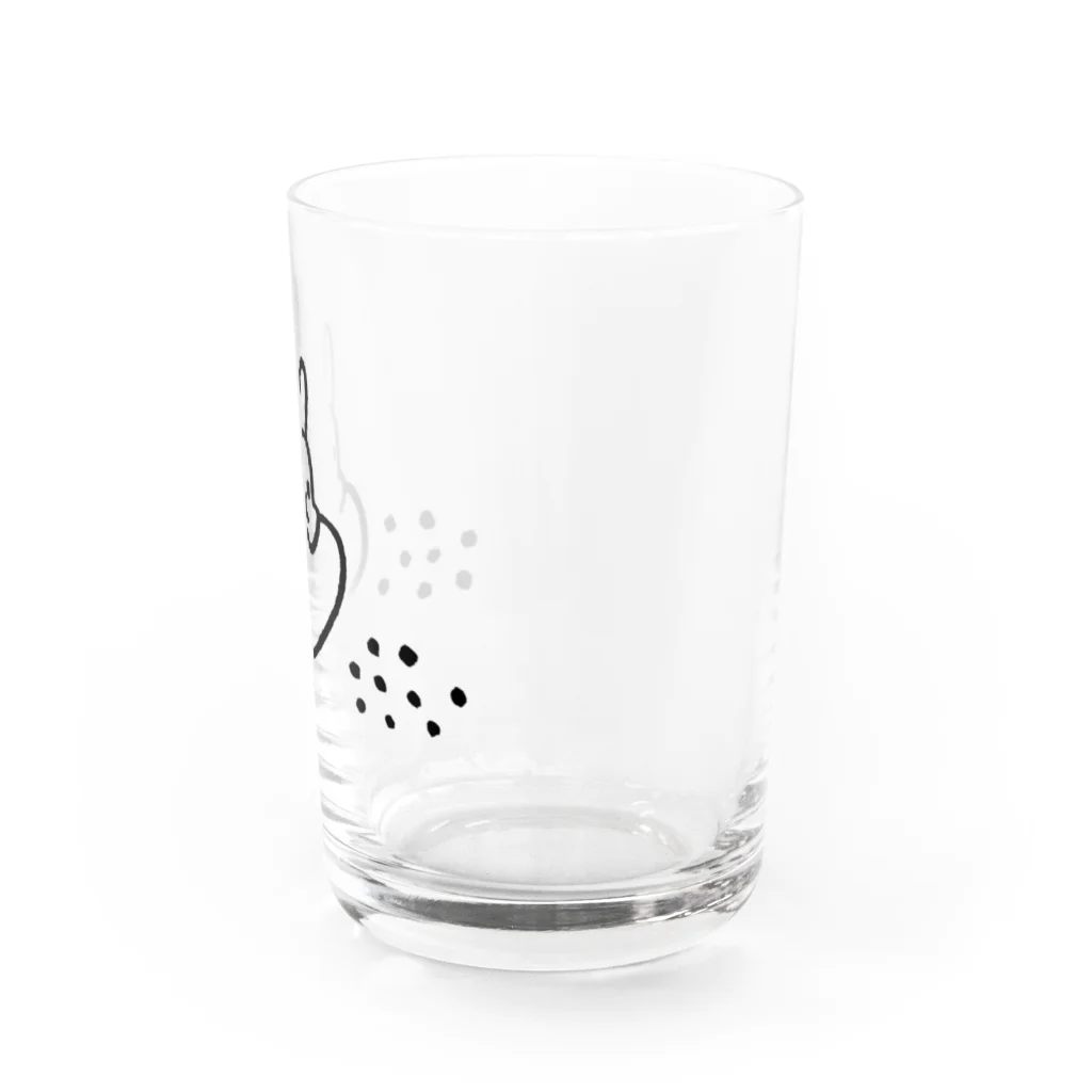 OKDM SHOPのうさぎのイキザマ Water Glass :right