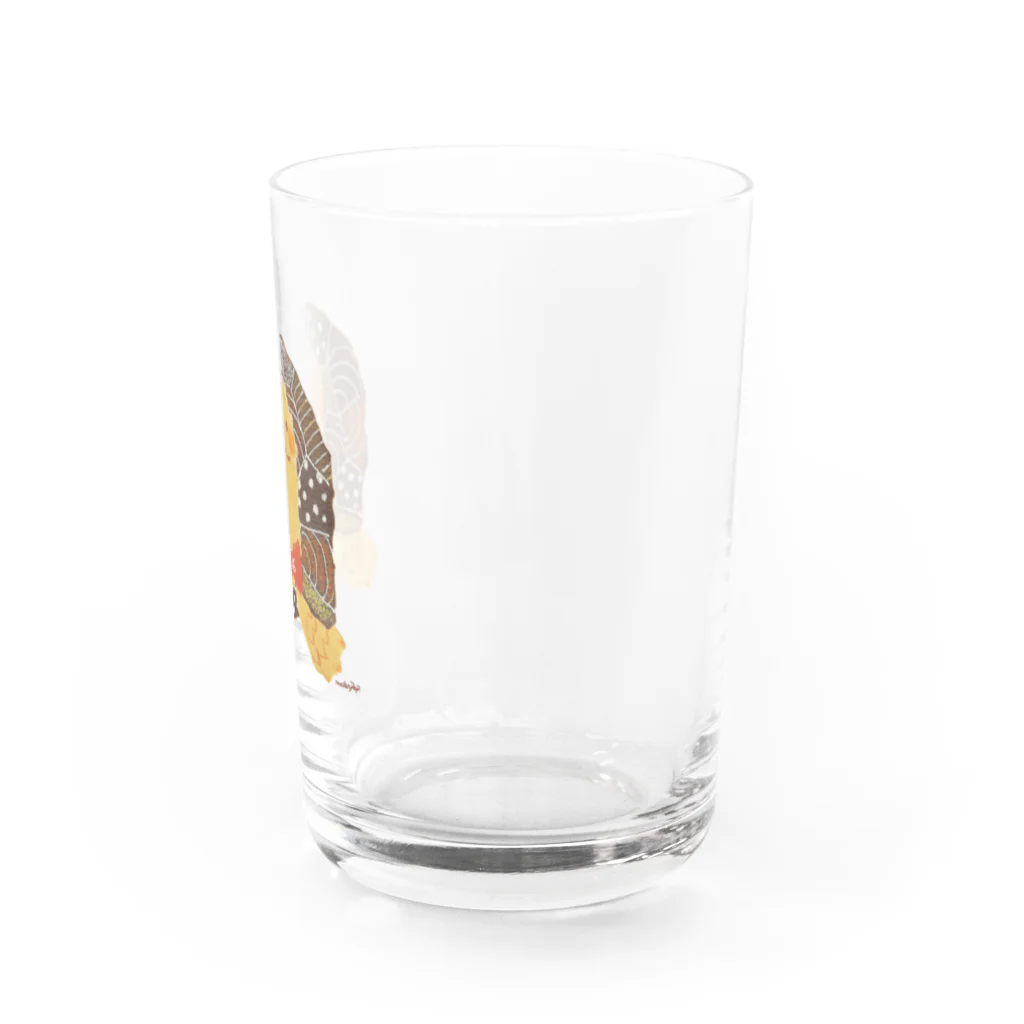 めろんぽっぷのお店だよの蝶ネクタイのゾウガメくん Water Glass :right