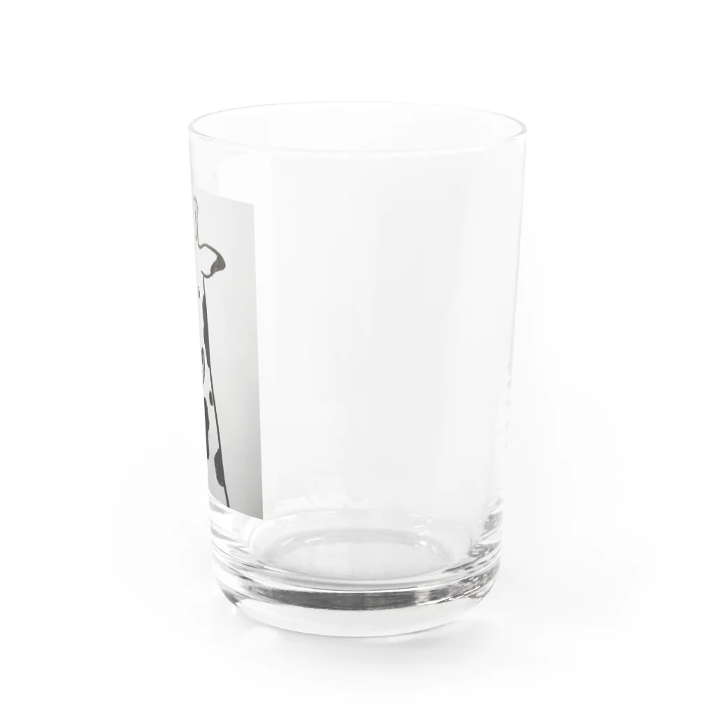 マキロン9shopのキリン君 Water Glass :right