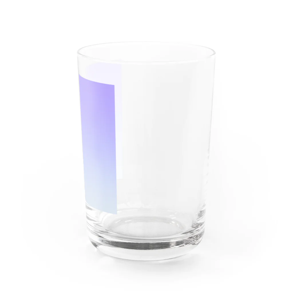 ぽぬぞぬのグラデーション Grape Meringue Water Glass :right