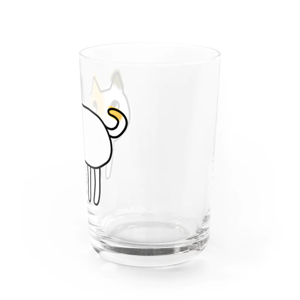 ミケネコFactoryのねこ Water Glass :right