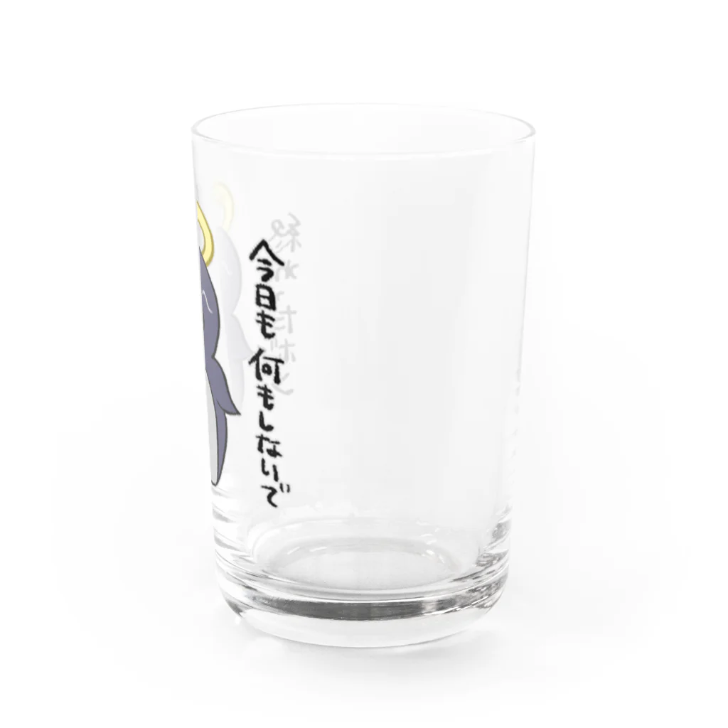 リリカルおとうふマンの今日も何もしないで終わったボンちゃん Water Glass :right