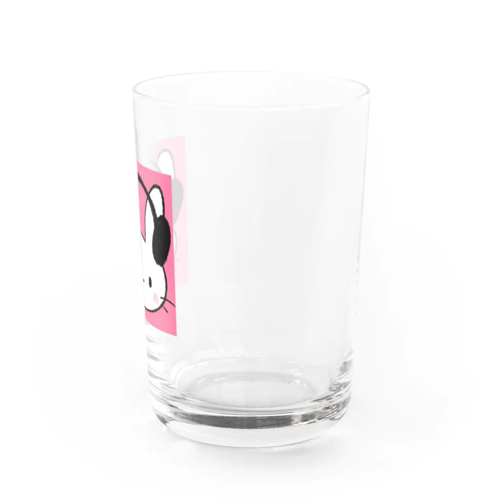 ASMRらびの雑貨屋さんのASMRらびの、いつもあなたといっしょだよ♪グッズ Water Glass :right