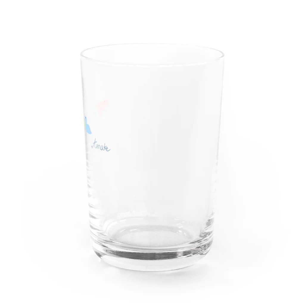 AMAKE 〈アメイク〉のゆるい恐竜たち Water Glass :right