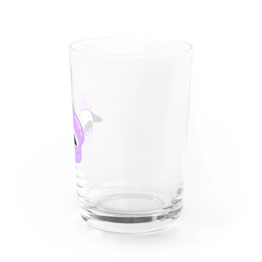 うさぎのUSA（うーさ）🐰のうさマカロンぱーぷる Water Glass :right