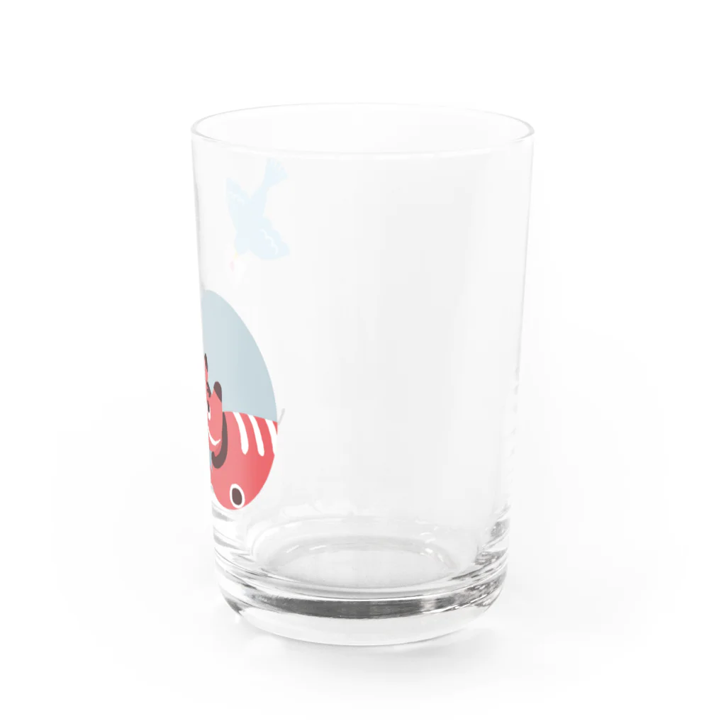 SU-KUのSpring news Water Glass :right