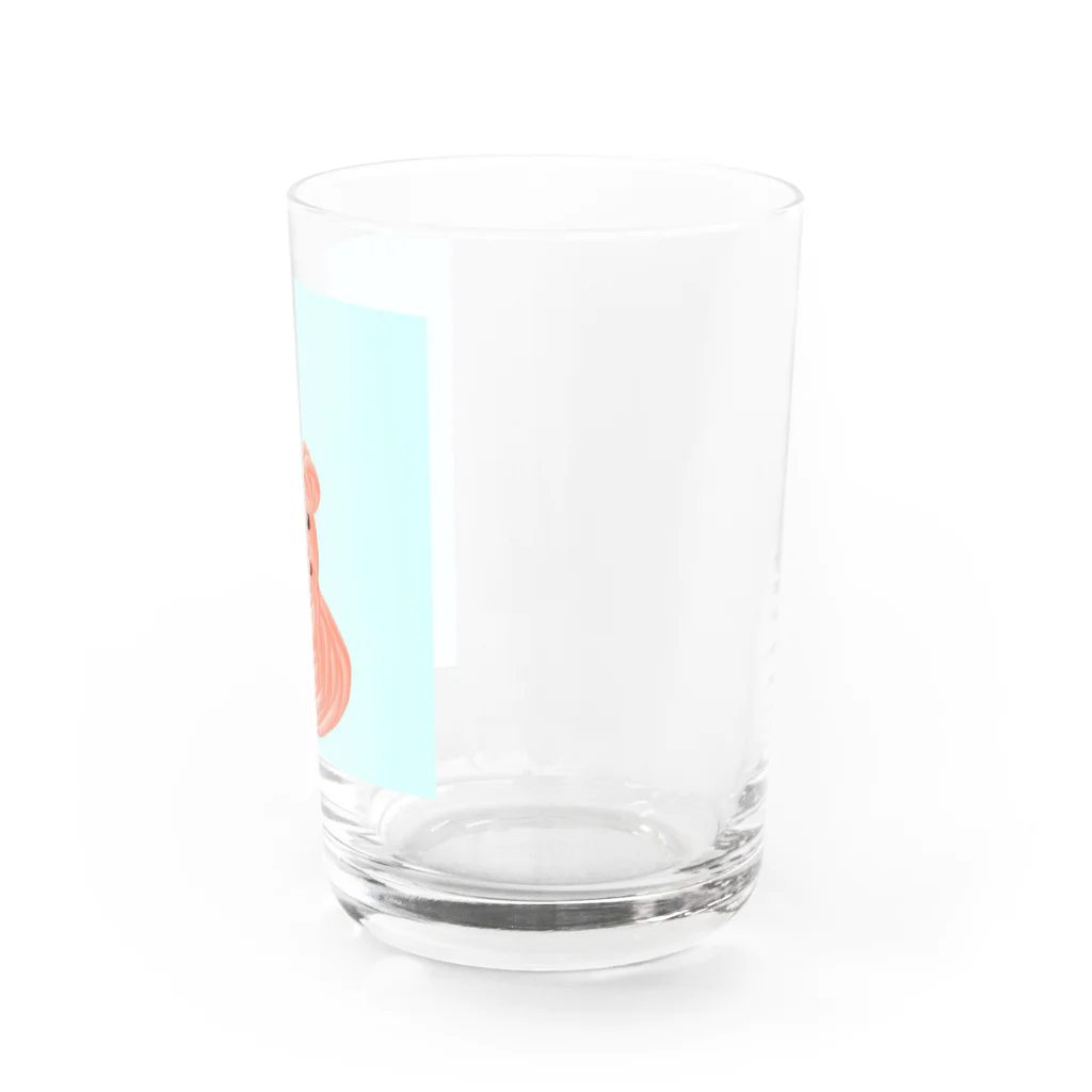 AKUBI工房のCREAM DOG2 Water Glass :right