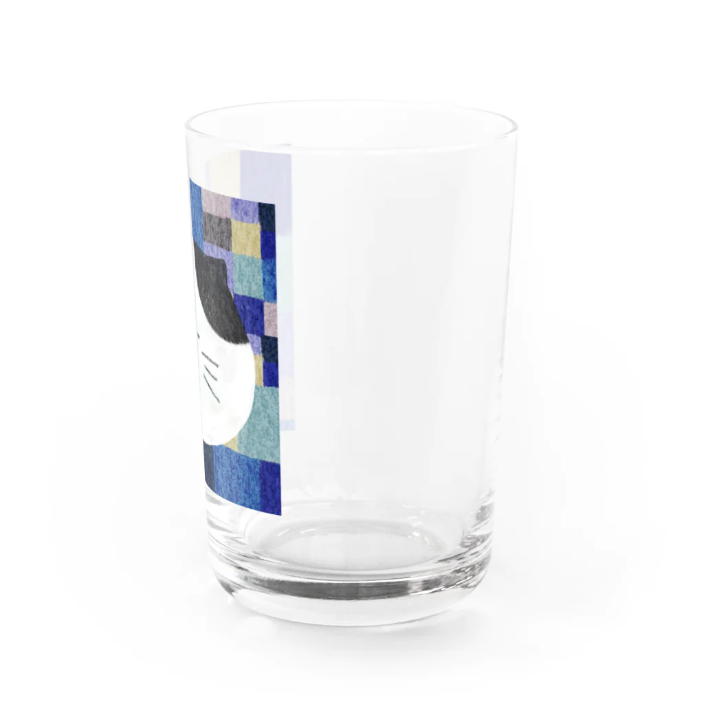 アトリエあおの猫のびっちゃん Water Glass :right