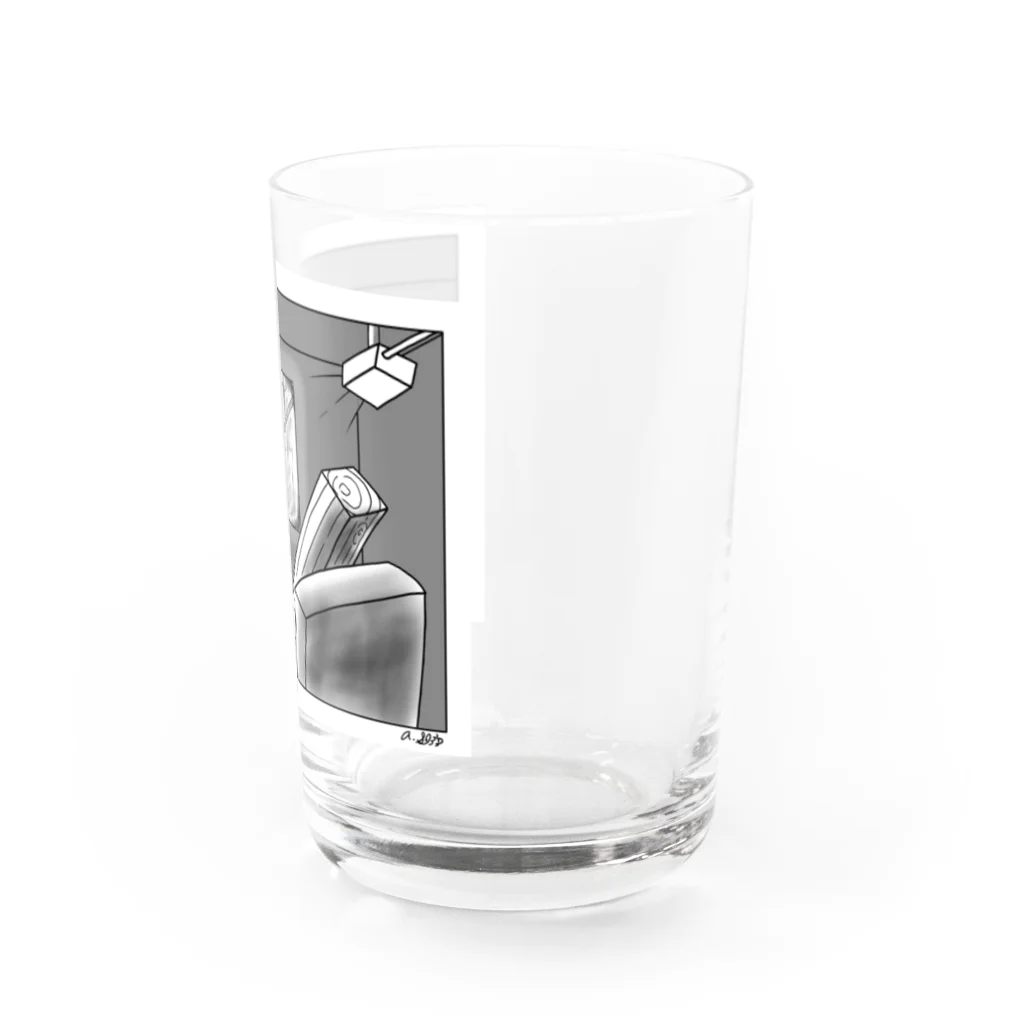 しろくろぷぅじぃのKANSHOZAI Water Glass :right