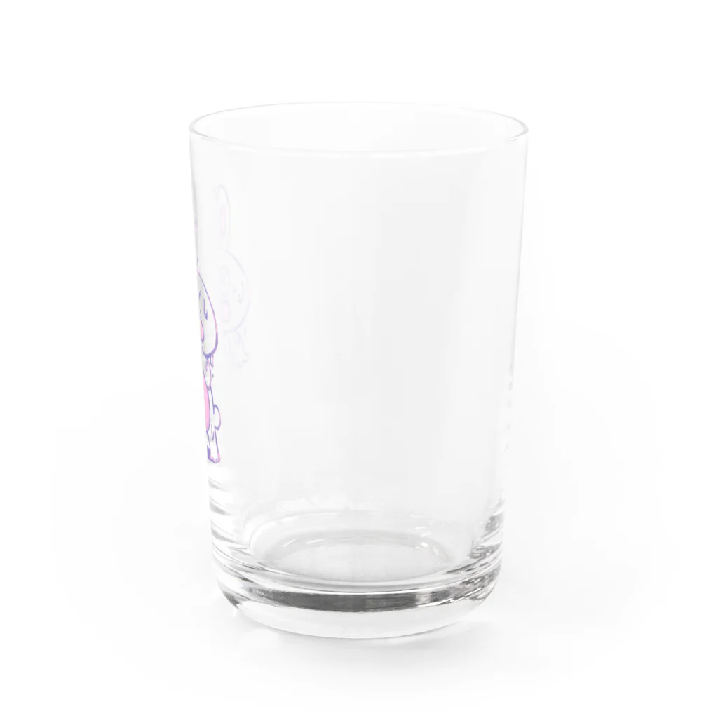 loveのうさらぶくん Water Glass :right