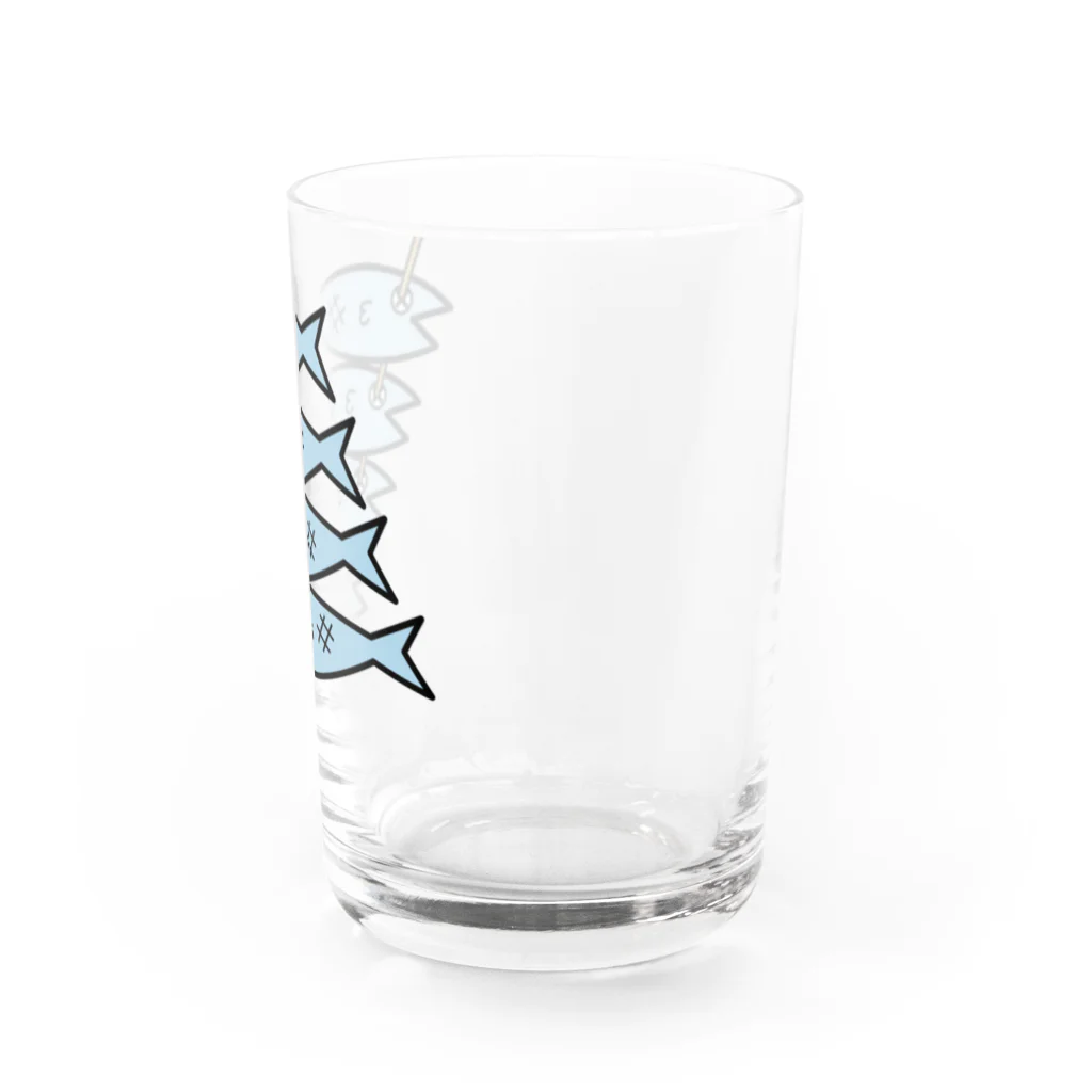 オモポンのめざし Water Glass :right