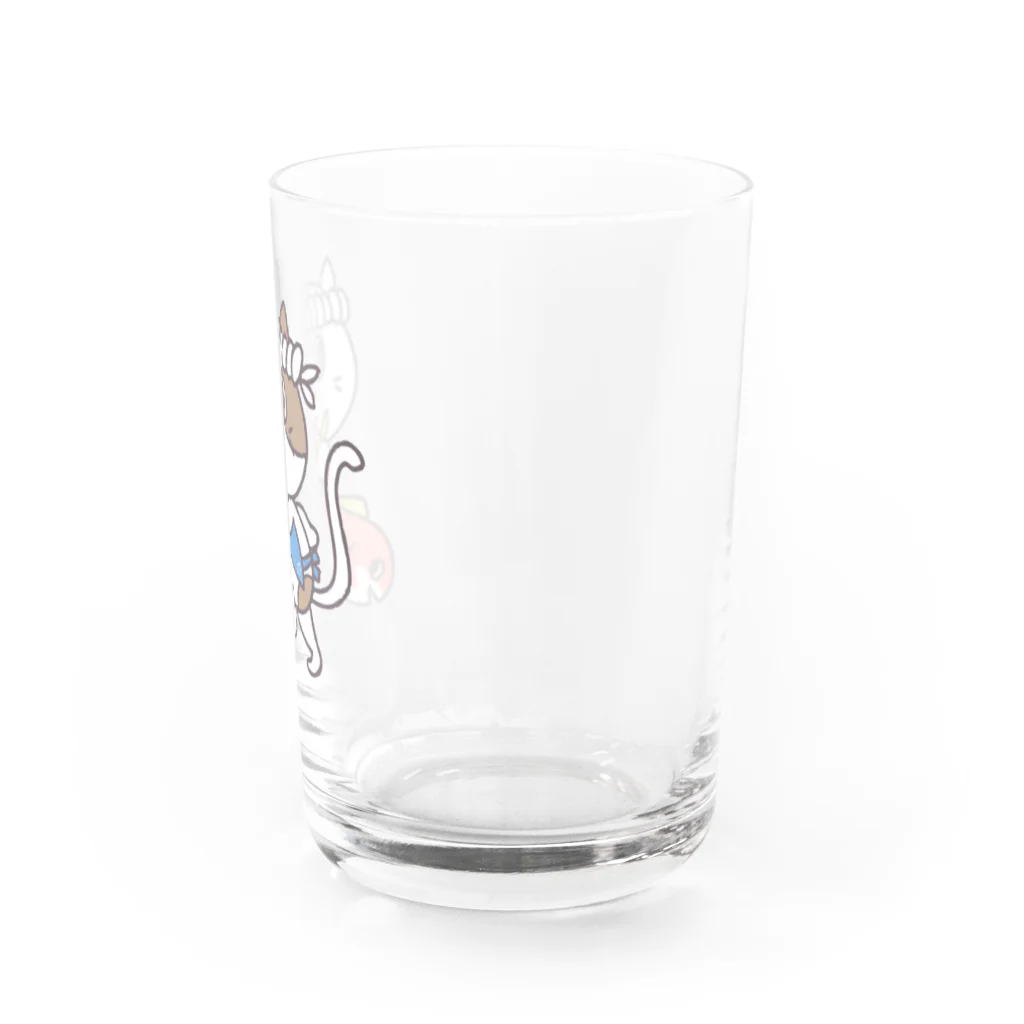 ワガママボデイのやまにゃんグッズ Water Glass :right