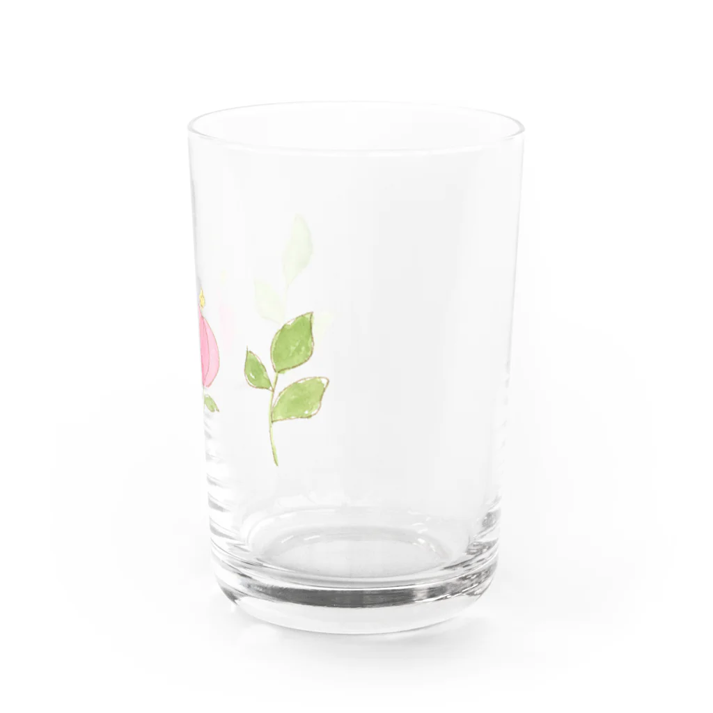 ワタリマコトのはっぱとおはな Water Glass :right