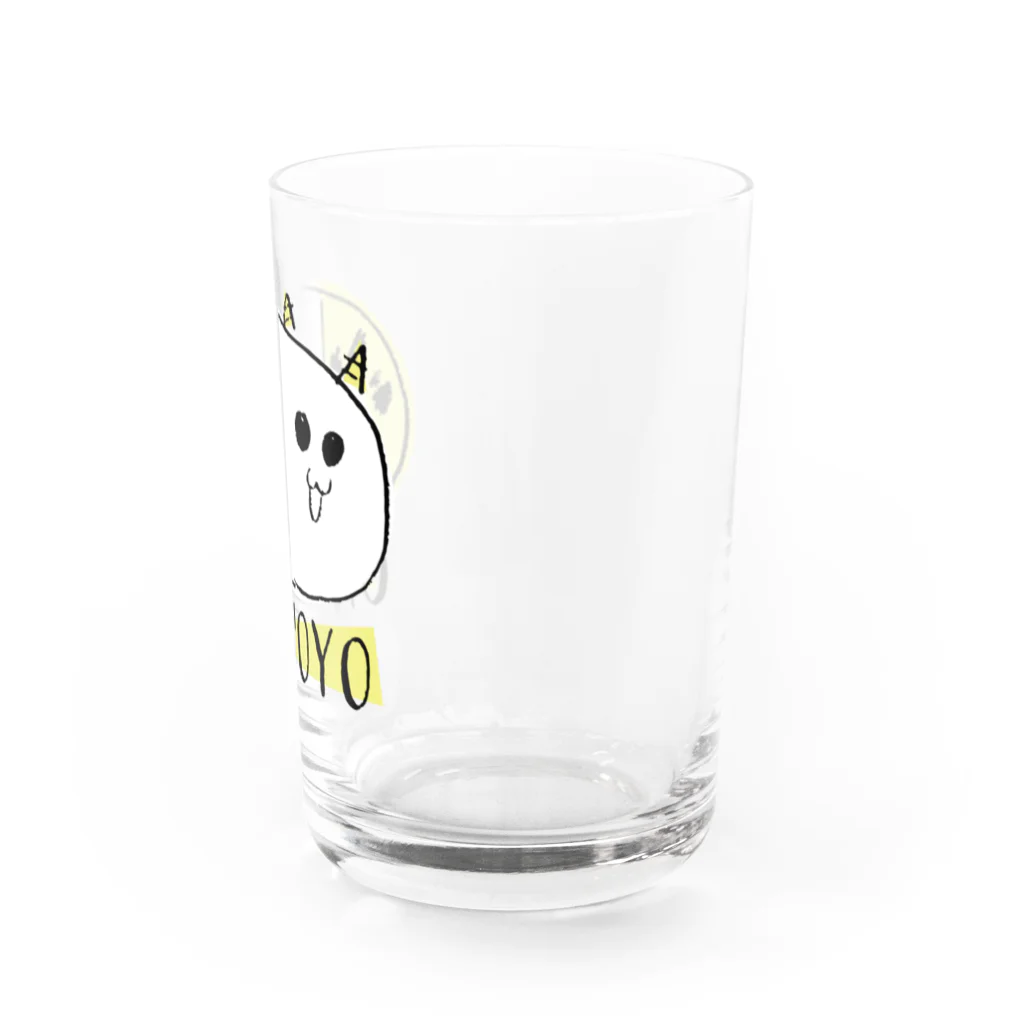 nemunoki paper itemのおにぽよ Water Glass :right