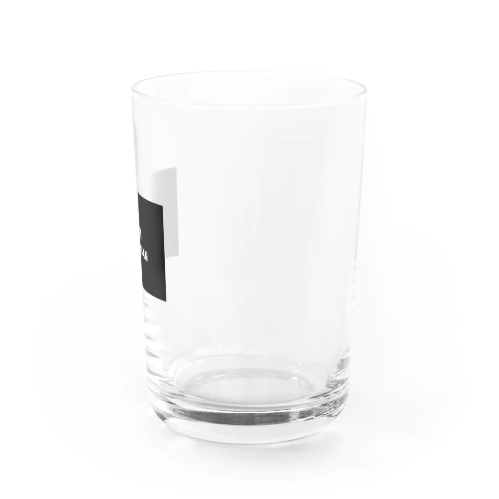 チキン南蛮協会会長のチキン南蛮ロゴ Water Glass :right