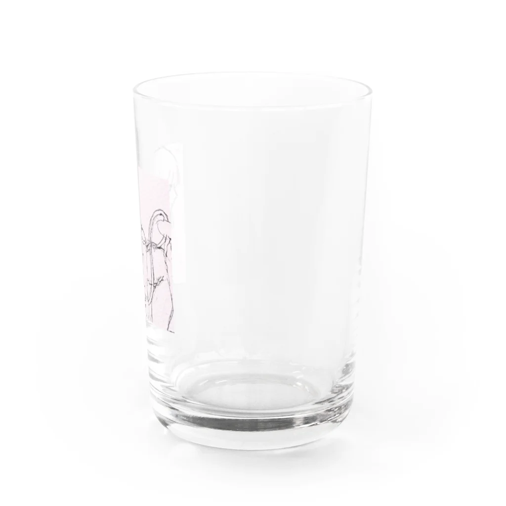 ナマモノ屋さんの👿👩 Water Glass :right