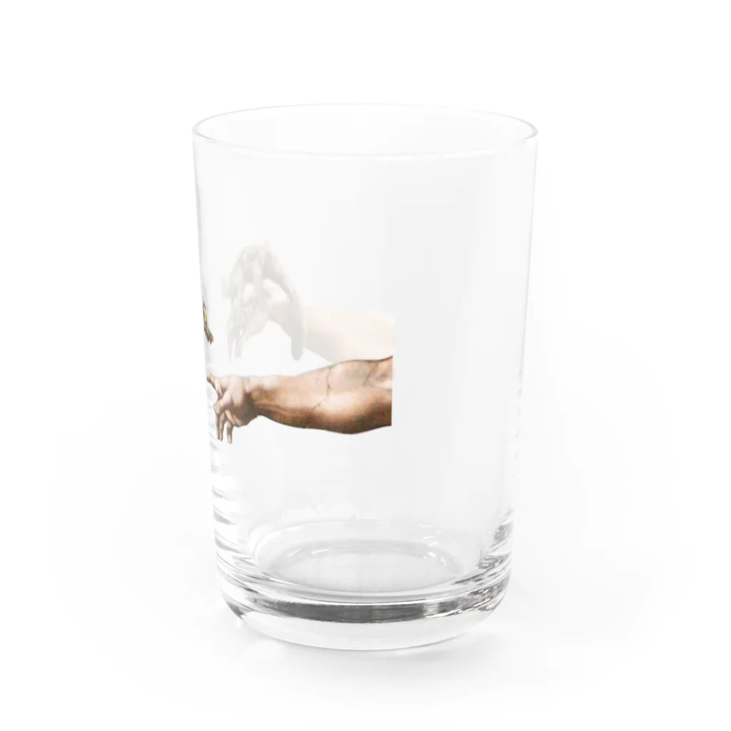 HermannStrasseのミケランジェロとフリンジヘラオヤモリ Water Glass :right