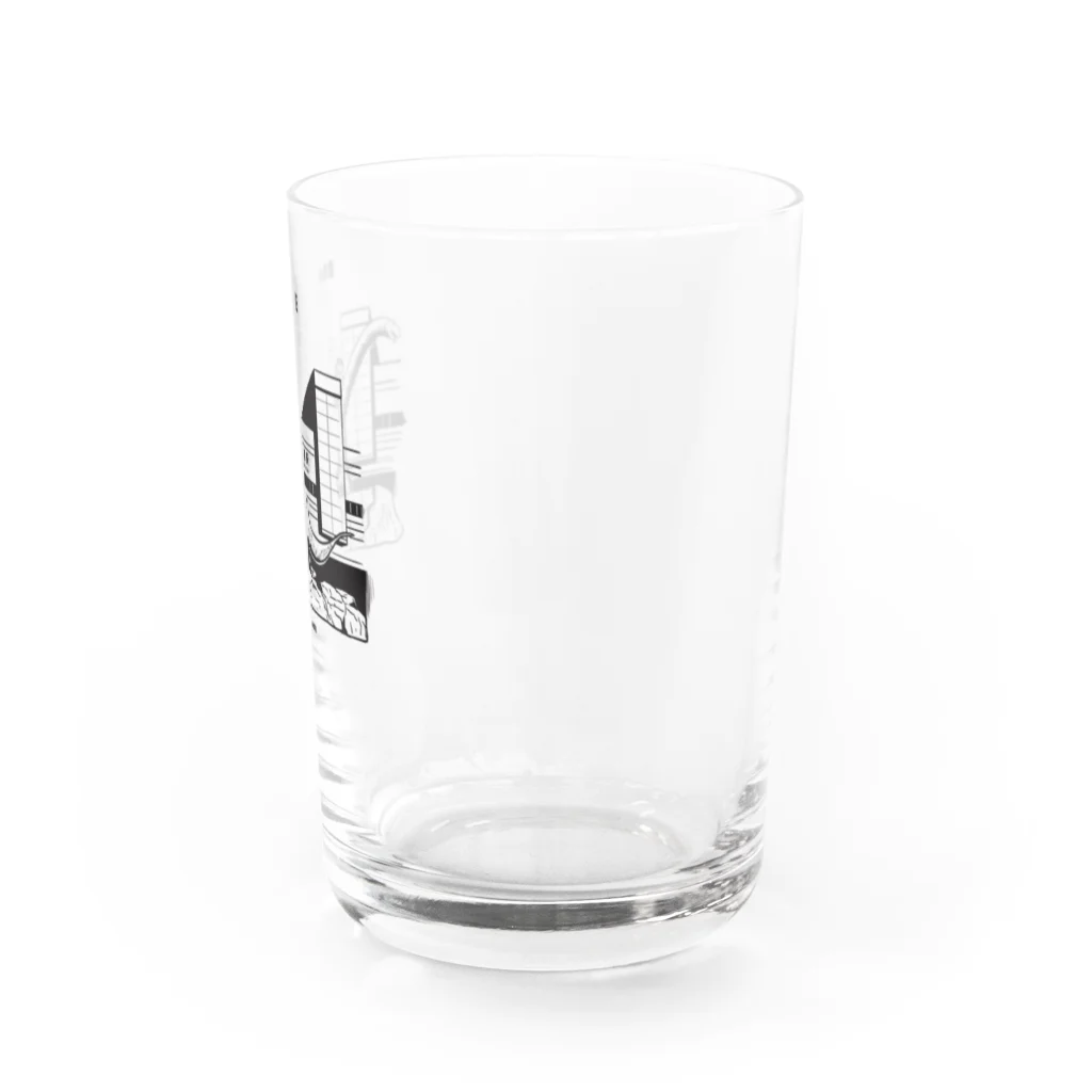 MUSUMEKAWAIIの0417「恐竜の日」 Water Glass :right