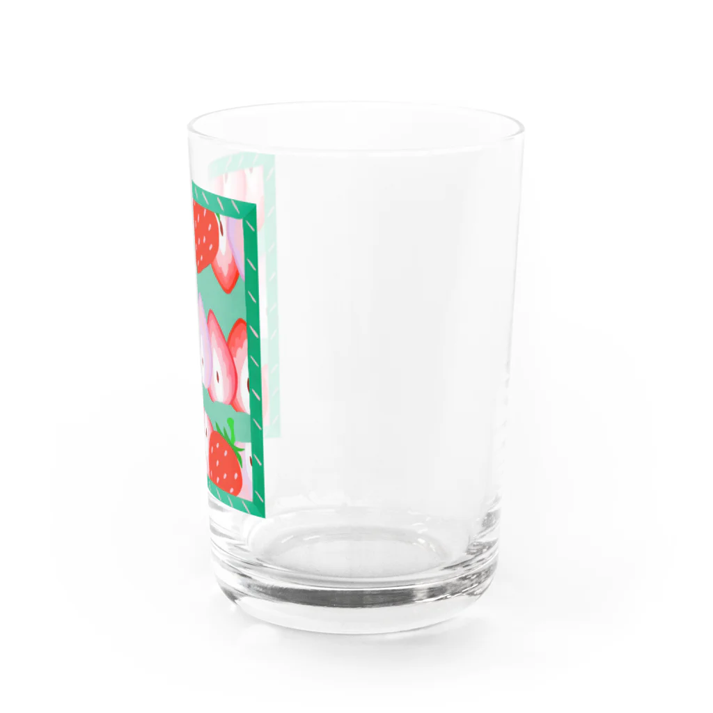 m a n i • m a n iのいちご🍓🍓🍓 Water Glass :right