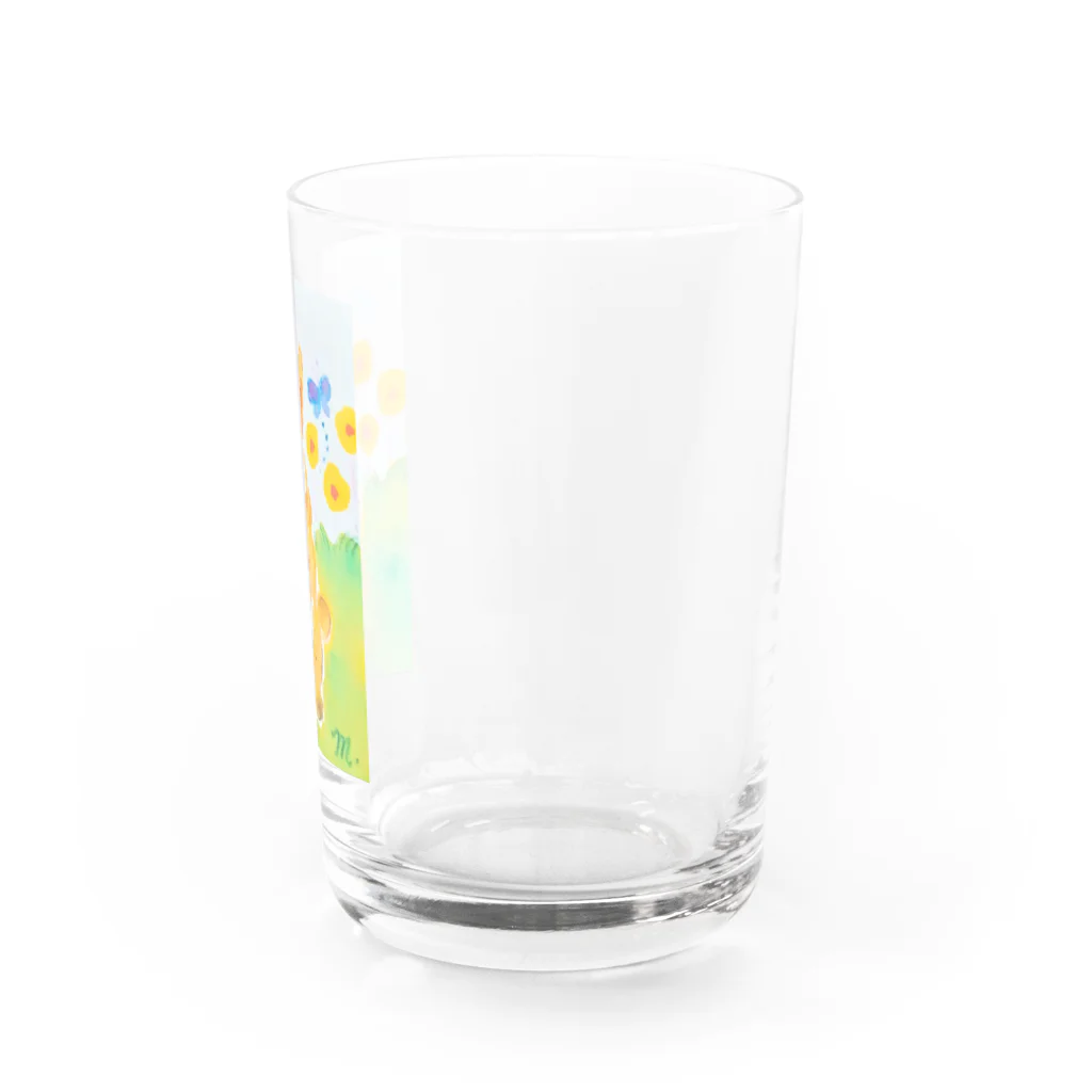 Caramel-choco-bearのRabbi Water Glass :right