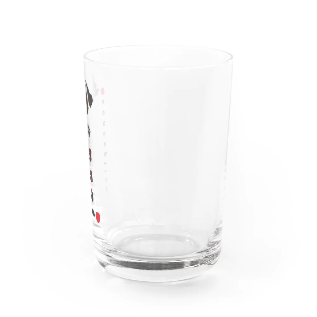 源内コンセプションの Gennai 筆文字Ver Water Glass :right