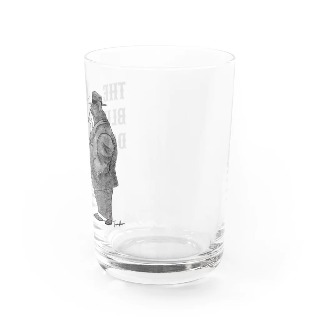 Trippin Flower DesignsのThe Blues Dog Water Glass :right