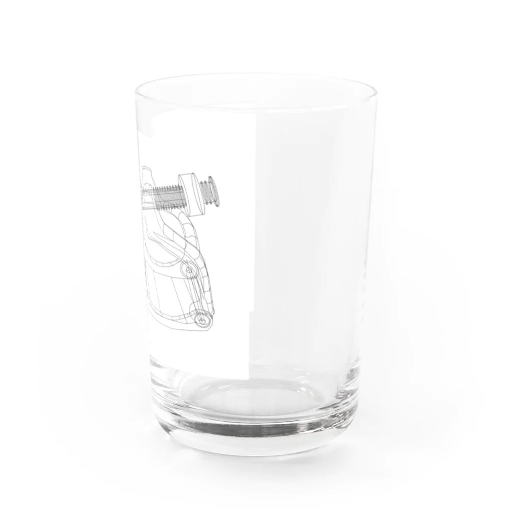 まつこうアーキテクトのしっかりとあなたを支えます Water Glass :right