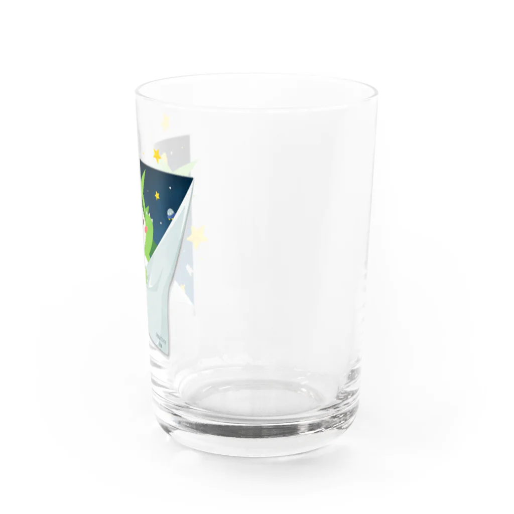 Tetra Styleの宇宙からひょっこりテン Water Glass :right
