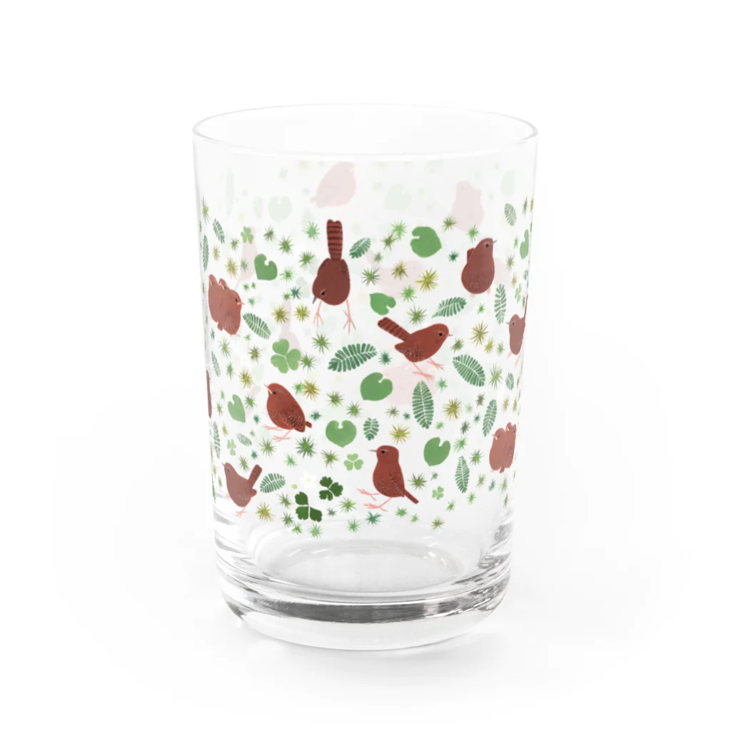 piro piro piccoloのミソサザイ Water Glass :right