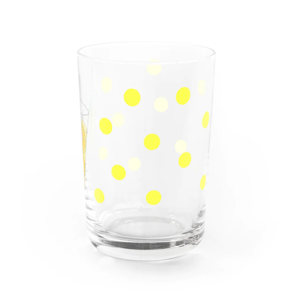 はなのところのレモンスカッシュ Water Glass :right