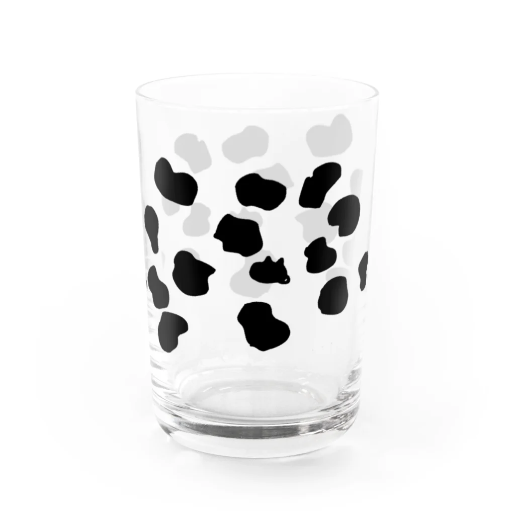 はちおうじ　にっきの牛乳を注ぐとウシになるやつ(ノーマル) Water Glass :right