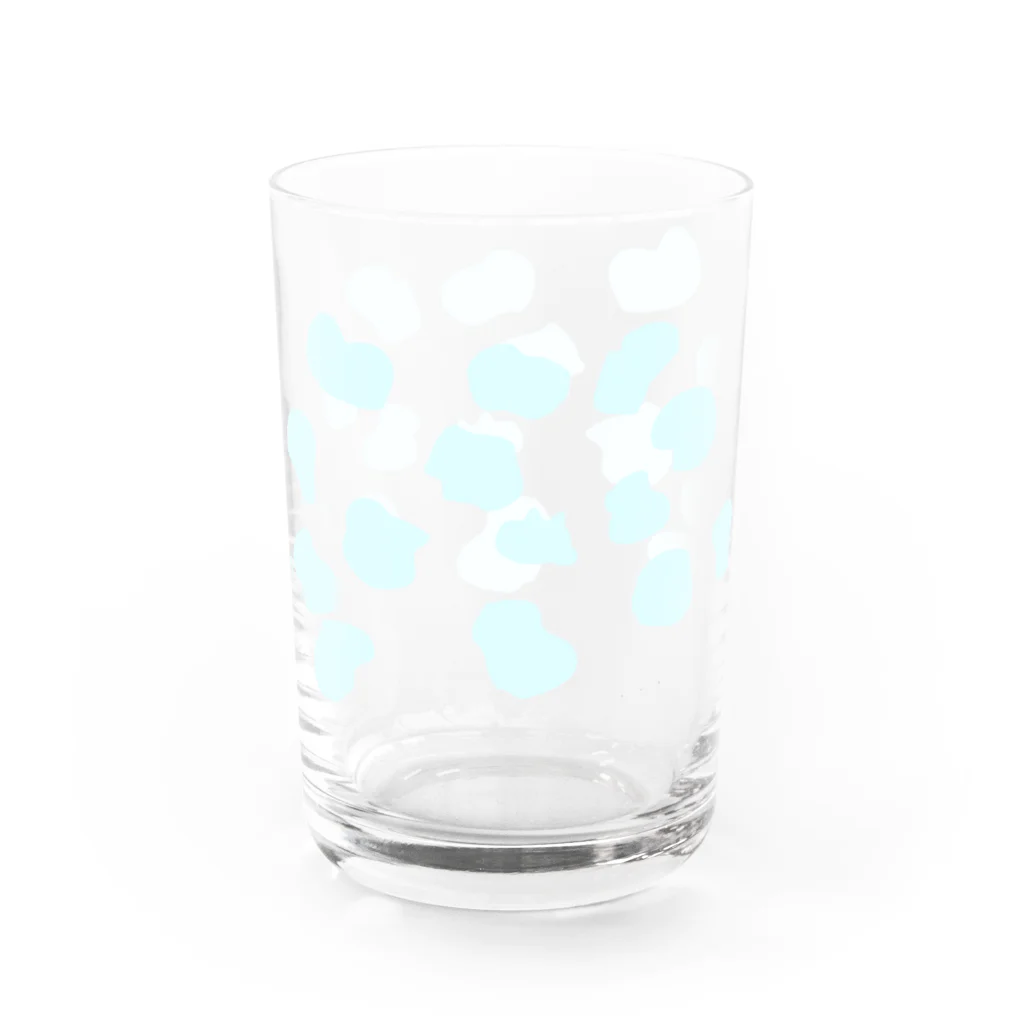はちおうじ　にっきの牛乳を注ぐとウシになるやつ(そらいろ) Water Glass :right
