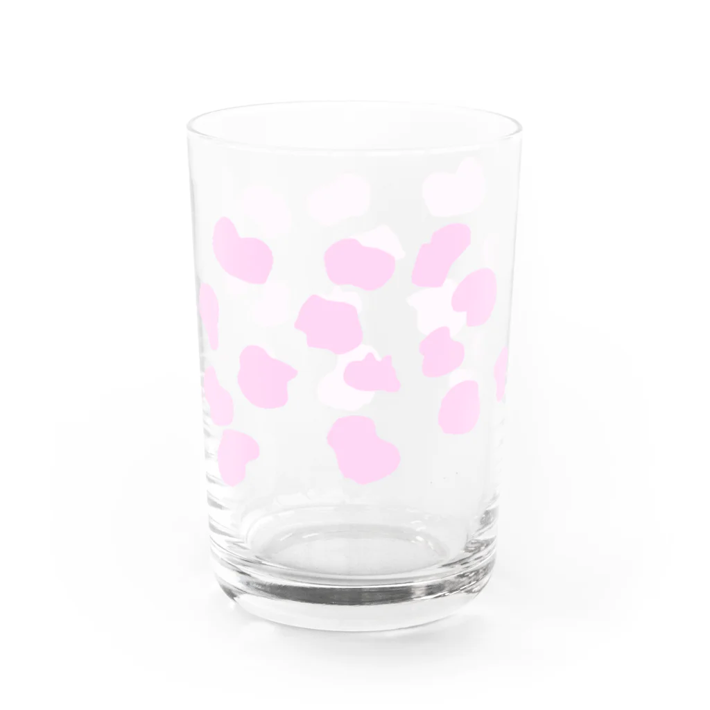 はちおうじ　にっきの牛乳を注ぐとウシになるやつ(いちごミルク)   Water Glass :right