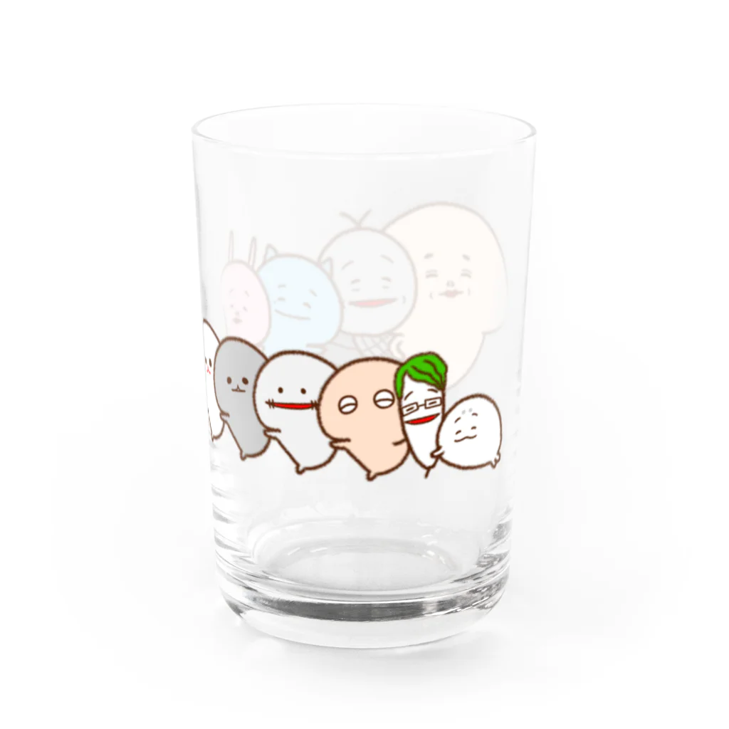 みじめちゃん@LINEスタンプ販売中のFamily Water Glass :right