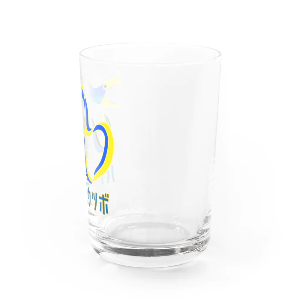 街のいろどりのハナヒゲウツボ Water Glass :right