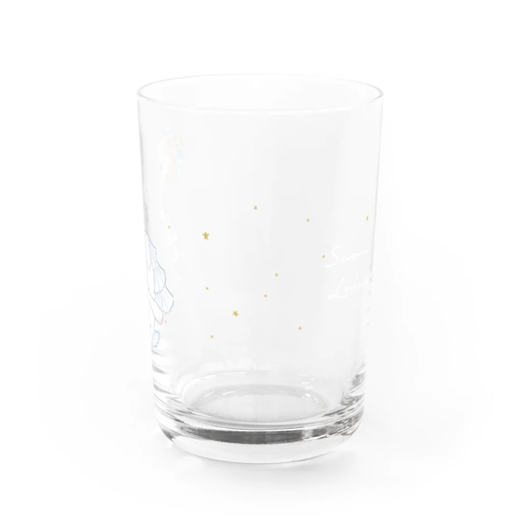 NAPPY ILLUSTRATIONSの白鳥女子 Water Glass :right