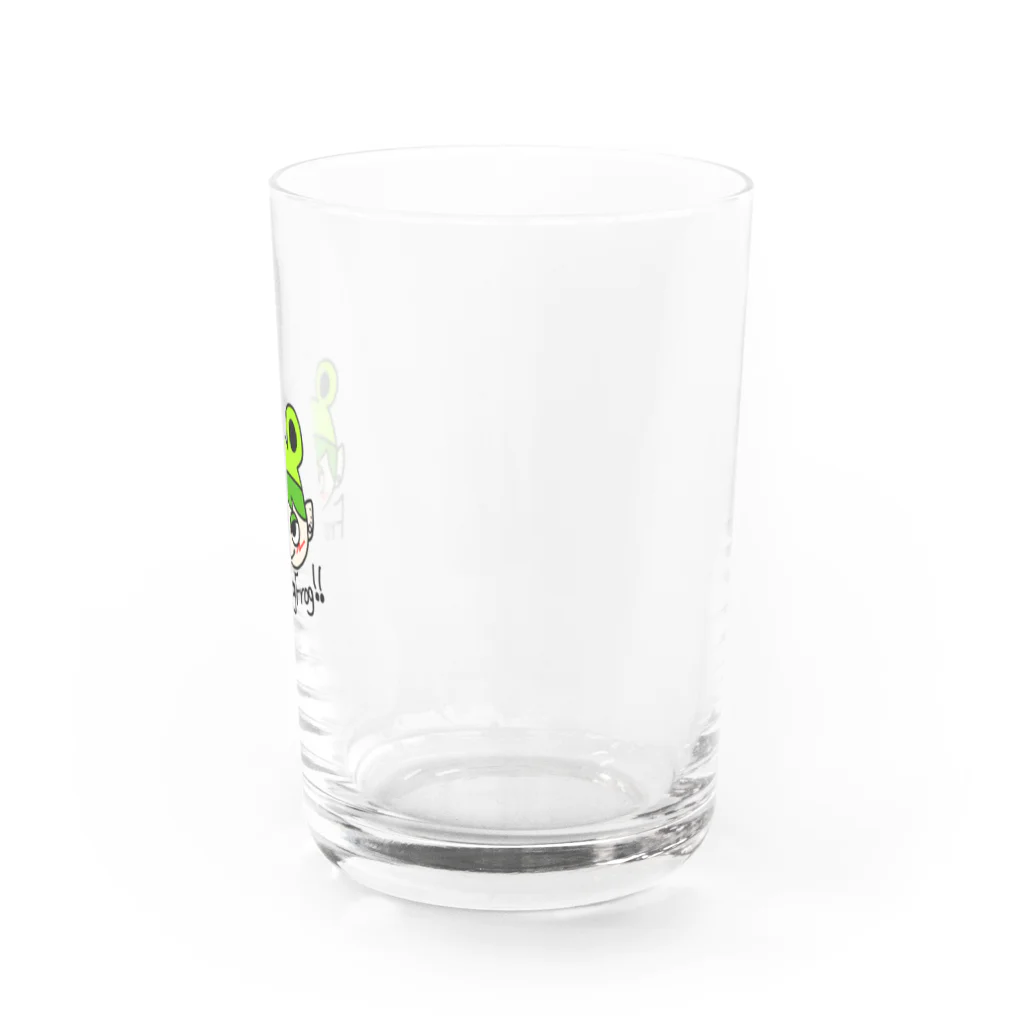 シンヤカエルの蛙男 Water Glass :right