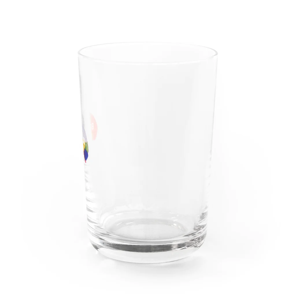 namaste99の脳 文字入り Water Glass :right